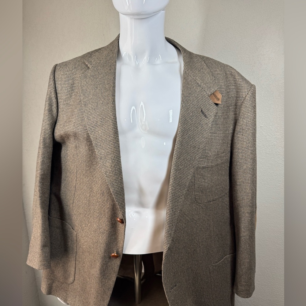 Stafford Men's Brown Blazer